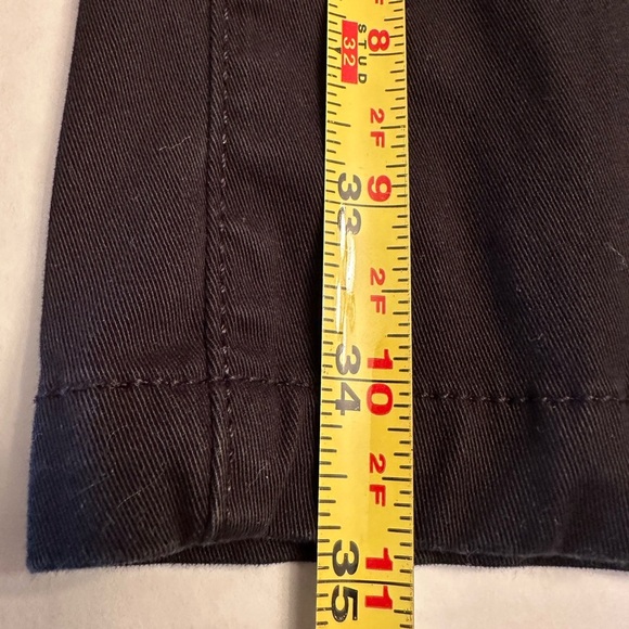 Ballin Crescent Modern Fit 5 Pocket Twill Pants in Pavement Black Size 36x35 - Picture 11 of 11